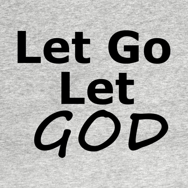 Let Go and Let God Inspirational Sobriety Message by Zen Goat 